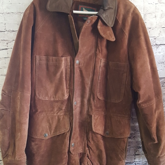 Vintage Field Stream Leather Jacket 